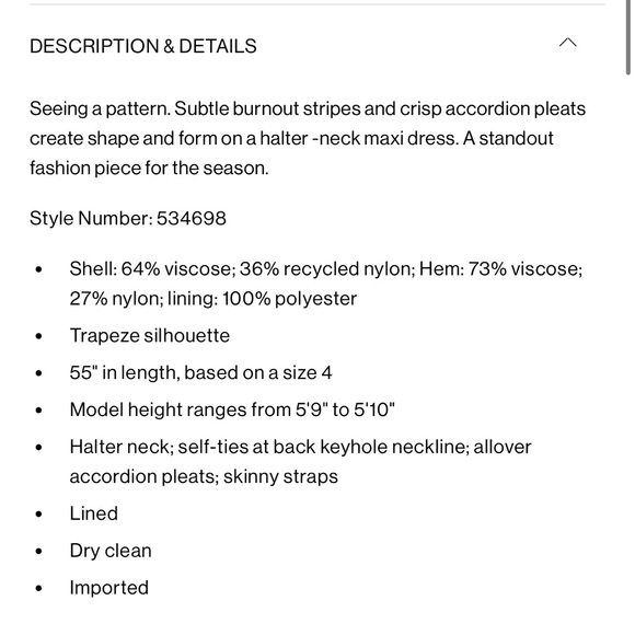 Club Monaco Burnout Pleated Maxi Dress in turquoise women’s size 8 - Picture 13 of 13